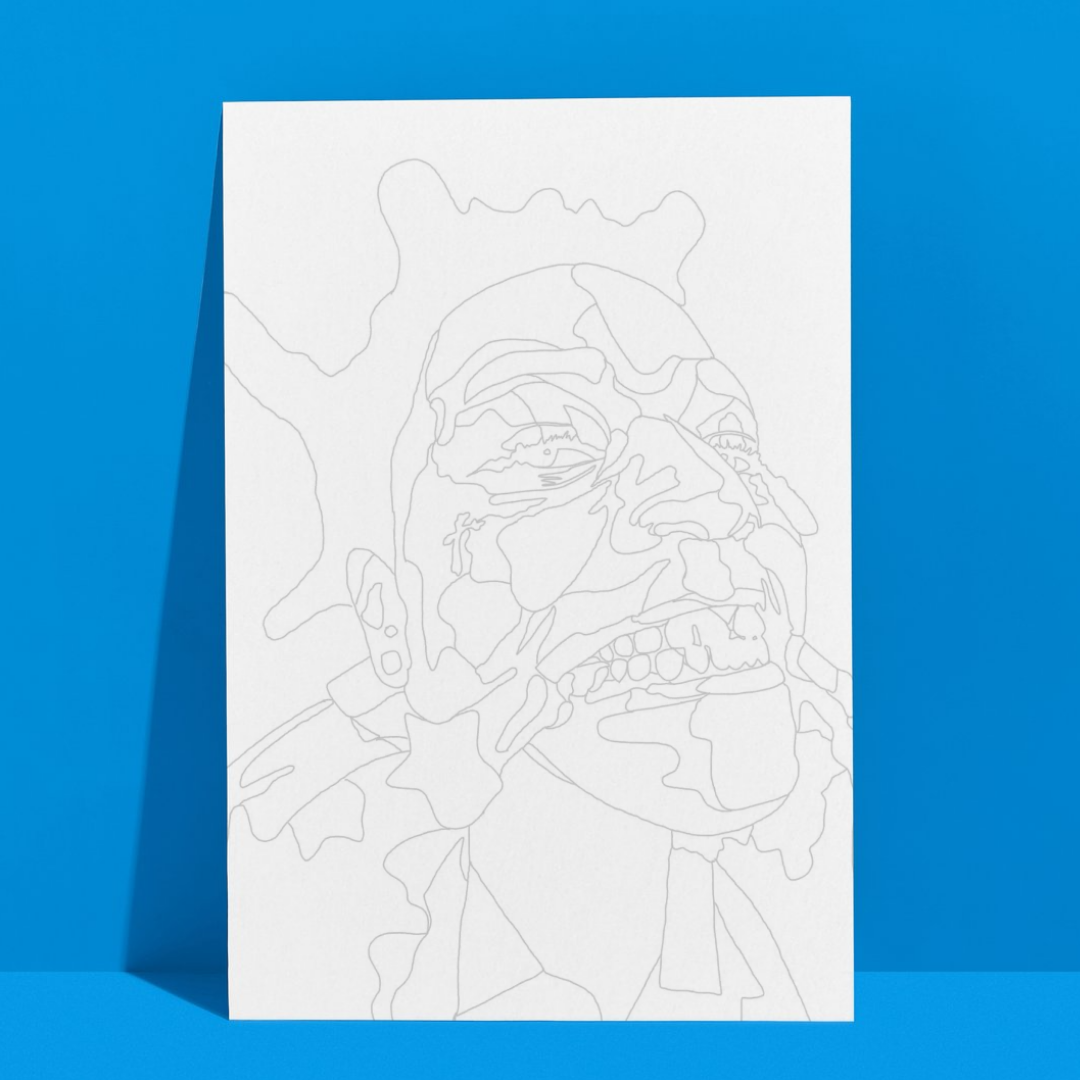 Kodak canvas stencil