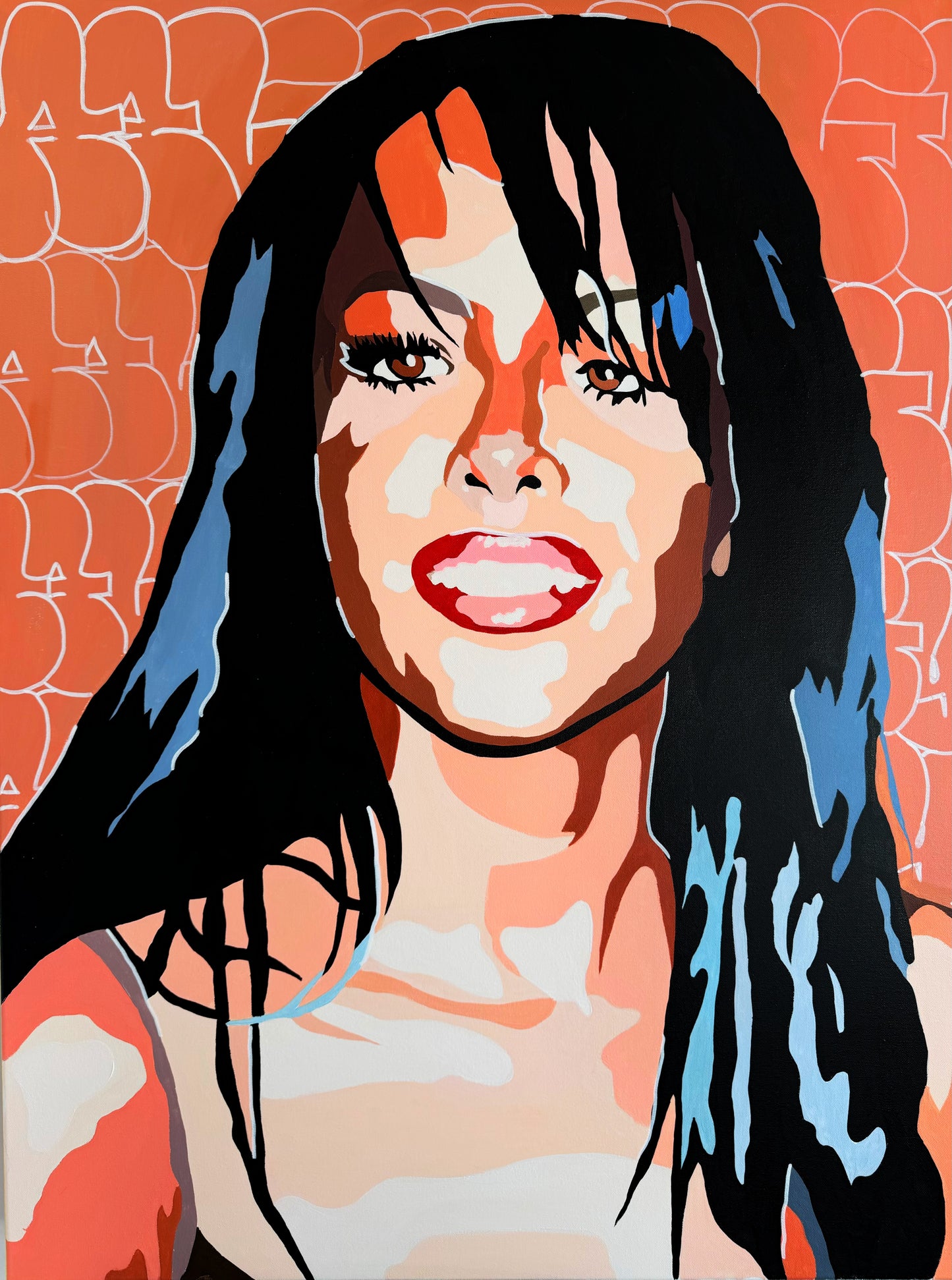 Aaliyah print