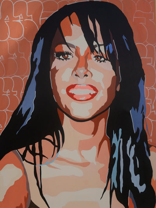 Aaliyah Canvas Print